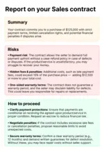 Contract After Analysis Mobile